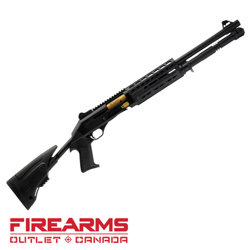 Canuck Elite TacOp Semi-Auto - 12GA, 2-3/4" or 3", 18.6" Barrel, BLK [EOP-TACB-1219A]