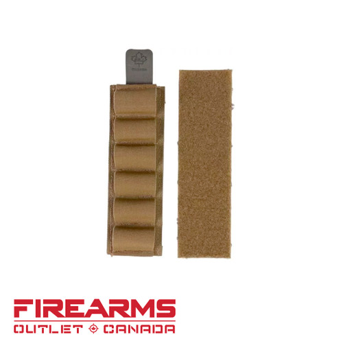 S&J Hardware - Detachable Shotshell Carrier Strip,  6-Shot / FDE