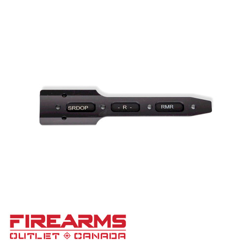 S&J Hardware - Sierra RD Optics Plate, RMR to Beretta 1301