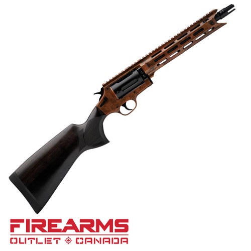 EGE Arms RV-TAC Compact Revolver Shotgun, Walnut Stock - .410GA, 3", 9.5" Barrel, Distressed Copper [RVTACCOP]
