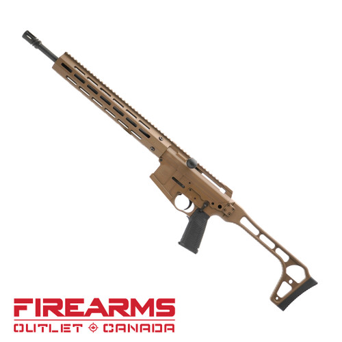 TROY Straight Pull Rifle - .223/5.56 NATO, 16", FDE [SSAR-P23-16BT-CA]
