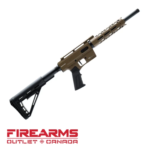 Derya TM22 Pro Semi-Auto Rifle - .22LR, 12", TAN [TM22-PRO-12-TAN]