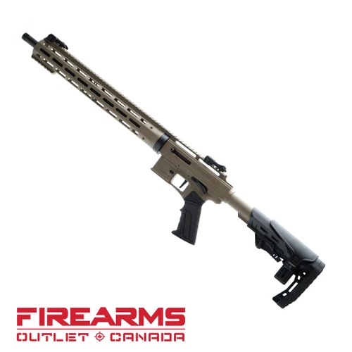 Derya TM22 Flash Semi-Auto - .22LR, 18", FDE [TM22-A-18-FLASH-FDE]