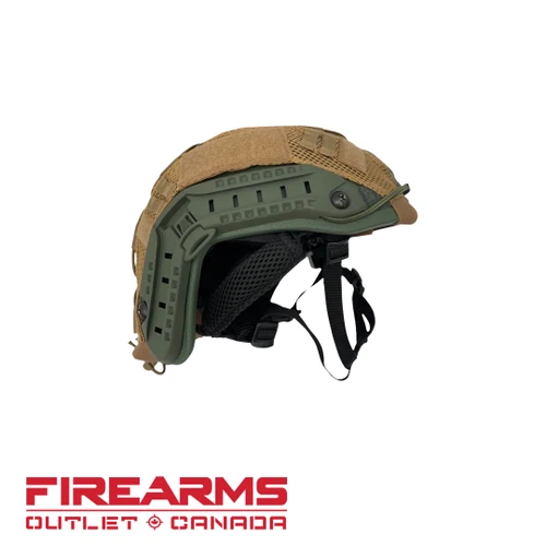 Guard Dog Body Armor FAST Ballistic Helmet - GRN, Universal Size [GDBFASTHELMETGRN]