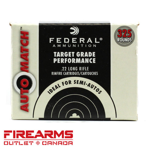 Federal AutoMatch Bulk Pack - .22LR, 40gr., LRN, Box of 325