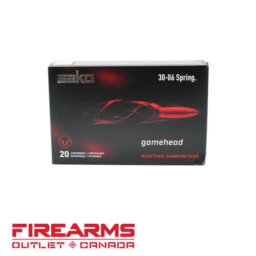 Sako Gamehead - .30-06 Springfield, 180gr, SP, Box of 20 [C631153ASA10]