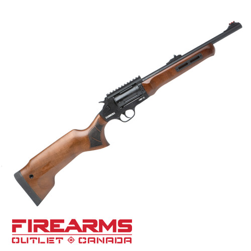 Canuck Evolve Traditions Revolver, Walnut Stock - .357 Mag., 13" Barrel, BLK [CEVTRAD35713]