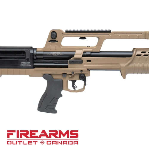 Hatsan Escort BullTac Pump Shotgun - 12GA, 2-3/4" or 3", 18" Barrel, FDE [HEBP1218FDE]