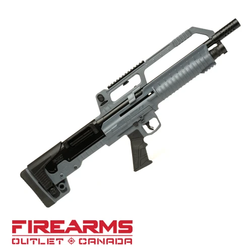 Hatsan Escort BullTac Semi-Auto Shotgun - 12GA, 2-3/4" or 3", 20" Barrel, GRY [HEBA1220GRY]