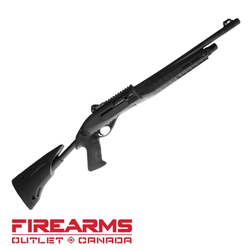 Benelli M2-G1 Tactical, Telescoping Stock - 12GA, 2-3/4" or 3", 18.5" Barrel, BLK [A0733000]