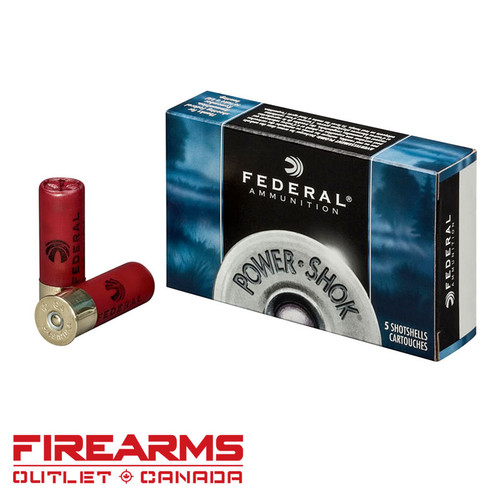 Federal Power-Shok Rifled Slug - 12GA, 2-3/4", 1 oz., Box of 50 [F127RS]