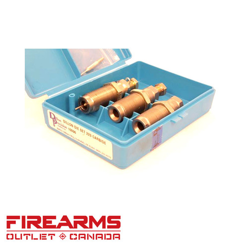 Dillon Carbide 3-Die Set for Rifle - .223/5.56mm [10096]