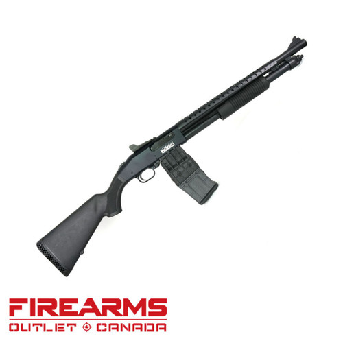 Mossberg 590M Mag-Fed w/GRS, Heat Shield - 12GA, 2-3/4", 18.5" Barrel, 10-Shot Mossberg 590M Mag-Fed w/GRS, Heat Shield - 12GA, 2-3/4", 18.5" Barrel, 10-Shot