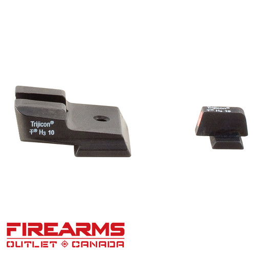 Trijicon HD Night Sight Set - Glock 20/21, Orange Front