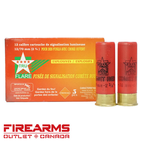TruFlare Red Signal Comet Flare - 12GA TruFlare Red Signal Comet Flare - 12GA