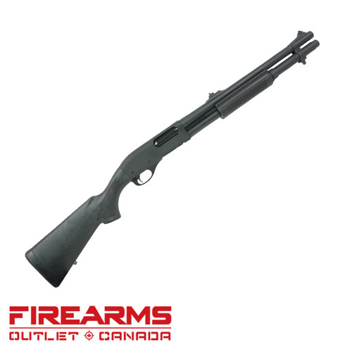Remington 870 Police Magnum Synthetic, Rifle Sights  - 12GA, 2-3/4" or 3", 18" Barrel, 7-Shot [24421]