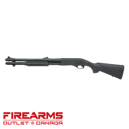 Remington 870 Police Magnum Synthetic, Rifle Sights - 12GA, 2-3/4" or 3", 18" Barrel, 7-Shot [24421]