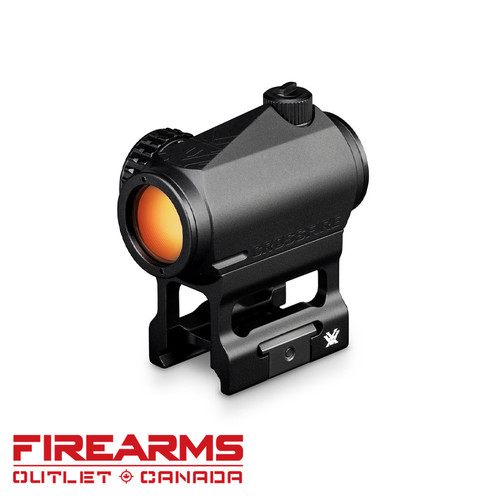 Vortex Crossfire Red Dot - 2 MOA, LED Upgrade, TAN [CF-RD2-T