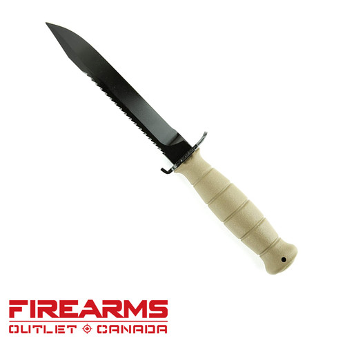 Glock Field Knife with Saw & Sheath - FDE Glock Field Knife with Saw & Sheath - FDE