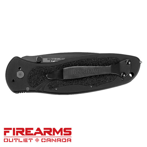 Kershaw Blur Glass Breaker, Serrated [1670GBBLKST]