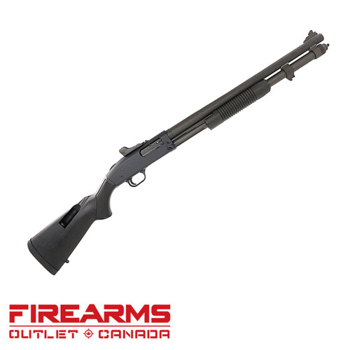 Mossberg 590A1 Ghost Ring Sights, Speedfeed Stock - 12GA, 2-3/4" or 3", 20" Barrel, 9-Shot Mossberg 590A1 Ghost Ring Sights, Speedfeed Stock - 12GA, 2-3/4" or 3", 20" Barrel, 9-Shot