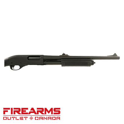 Remington 870 Police Magnum Synthetic, Rifle Sights - 12GA, 2-3/4" or 3", 18" Barrel, 5-Shot [24417]