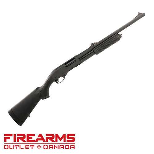 Remington 870 Police Magnum Synthetic, Rifle Sights - 12GA, 2-3/4" or 3", 20" Barrel, 5-Shot [24401]