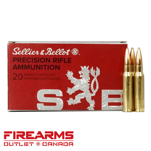 Sellier & Bellot Match - .308 Win., 168gr, HPBT OTM, Box of 20 [331450]