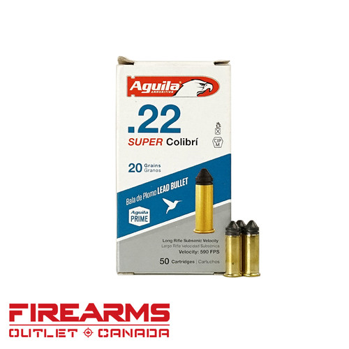 Aguila Super Colibri - .22LR, 20gr, SSV, Brick of 1000 [1B220339]