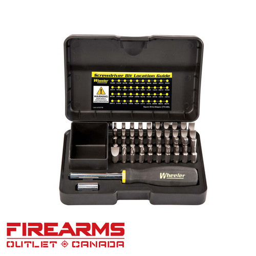 Wheeler 43 Piece Professional Gunsmithing Screwdriver Set [954621]