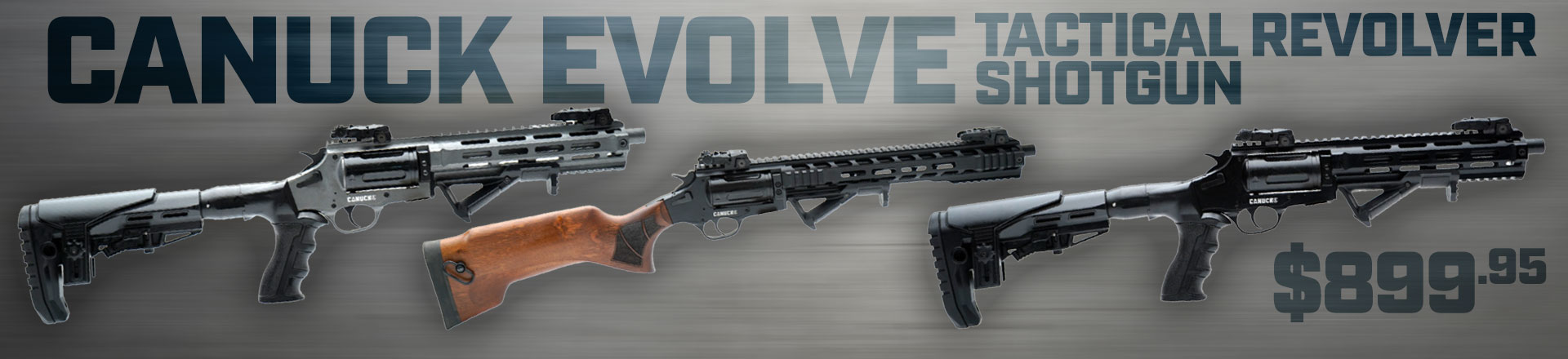 Canuck Evolve Tactical Revolver Shotgun