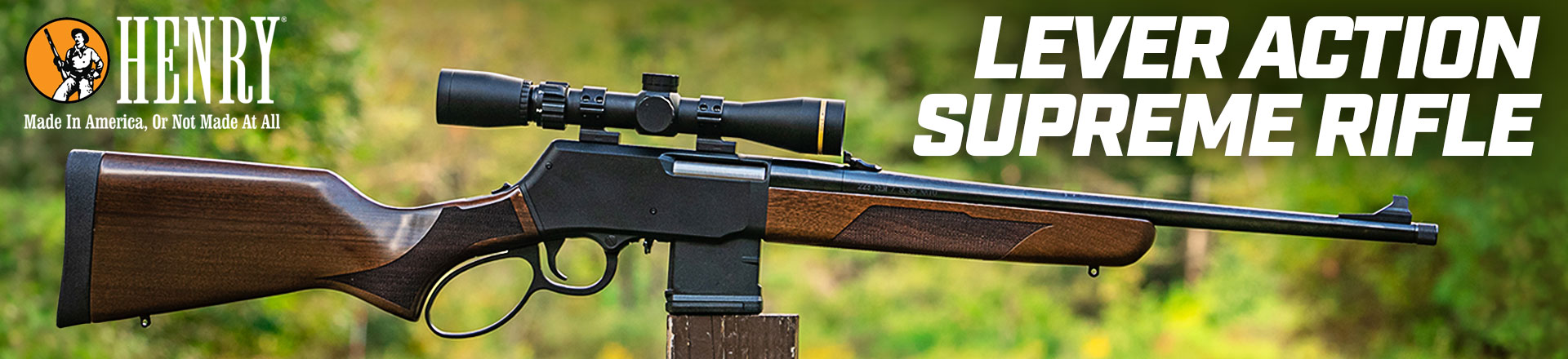 Henry Lever Action Supreme Rifle