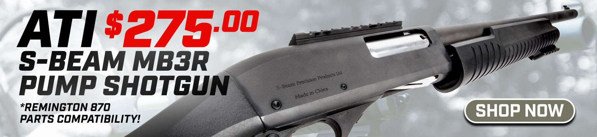 S-Beam MB3R Pump Shotgun