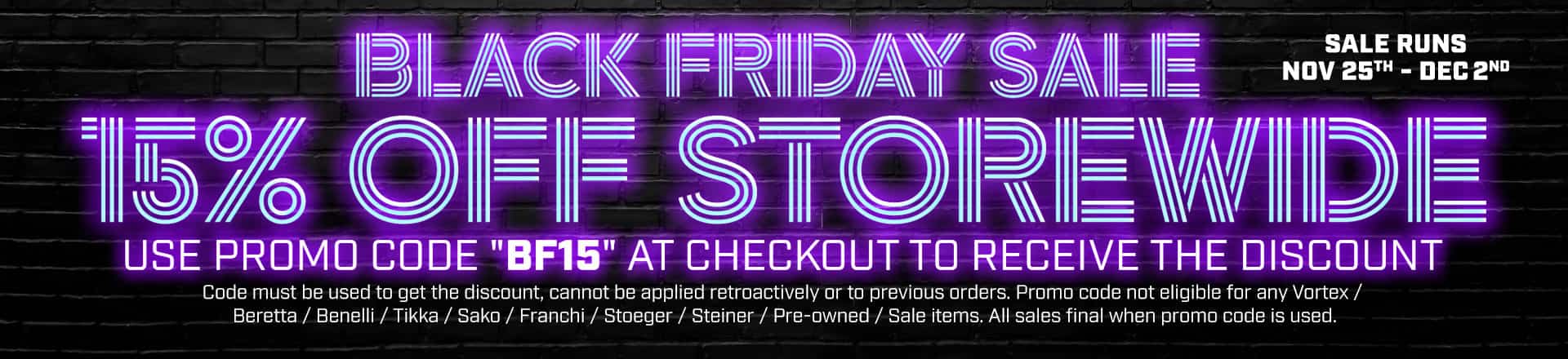Black Friday Sale