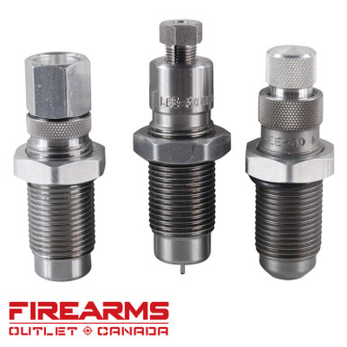 Carbide Three-Die Set For .38 Special/.357 Magnum - Taper Crimp, No Lubrication Needed