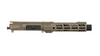 Milspec Grid Defense AR-15 Upper Receiver with 7.5" 5.56 barrel, 9" rail and dimpled flash can finished in Magpul Flat Dark Earth