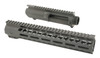 Black Anodized AR-10 Stripped Upper Receiver and 12" Free Floating Rail
