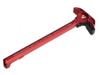 Enhanced AR15 Aluminum Charging Handle - Red Anodized