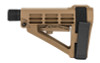 SBA4 Stabilizing Pistol Brace - Flat Dark Earth