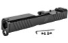 ZEV Technologies, Duty Stripped Slide w/ RMR Cut, For Glock 19 Gen 3 - Black Finish