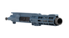 9mm Pistol Upper Receiver Finished in Blue Titanium Cerakote