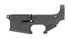 Grid Defense AR-15 80% Lower Receiver Without Fire/Safe Engravings - Tungsten Gray