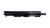  ALWAYS ARMED 7.5" STAINLESS STEEL 9MM QUAD RAIL COMPLETE UPPER RECEIVER WITH BCG/CH - BLACK