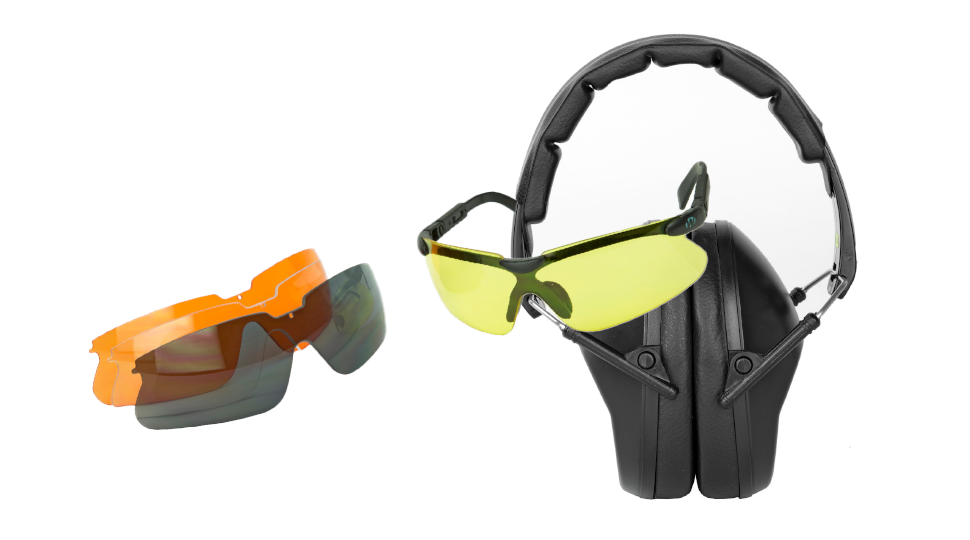 WALKER'S PRO LOW PROFILE PASSIVE FOLDING EAR MUFFS