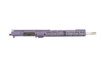 Mil Spec Tactical Grape AR15 Grid Defense 16" 556 NATO Stainless Steel Upper Receiver