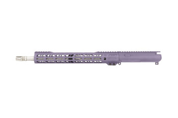 Grid Defense Purple Upper Receiver with 16" 556 Stainless Steel Barrel