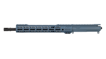 Blue Titanium Grid Defense Milspec AR15 16" 300 Blackout Upper Receiver
