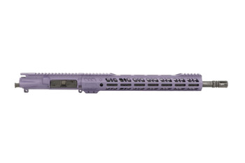 Grid Defense 16" AR15 .300 Blackout Upper Receiver in Purple Cerakote.