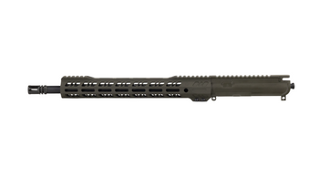 16" 9mm Grid Defense Upper Receiver in Olive Drab Green