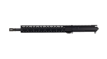 AR15 | Black Anodized 16" 5.56 Upper Receiver | 1:7 Twist Rate